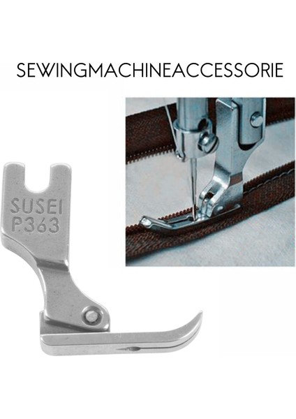 Basit Çelik Dikiş Makinesi Baskı Ayak Sektör Dikiş Makinesi Ek Parça Malzemeleri Için Dar Fermuar Presser Ayak (Yurt Dışından) fiyatları
