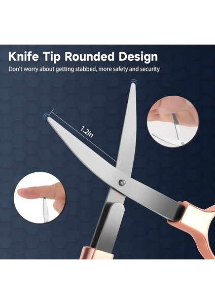 3 Parçalı Rozet Scissss 3 Anahtar, Güvenli Katlanabilir Cep Seyahat Küçük Makas, Seyahat, Ofis, El Sanatları B B (Yurt Dışından) fiyatları