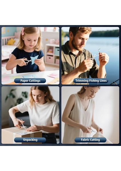 3 Parçalı Rozet Scissss 3 Anahtar, Güvenli Katlanabilir Cep Seyahat Küçük Makas, Seyahat, Ofis, El Sanatları B B (Yurt Dışından) fırsatları