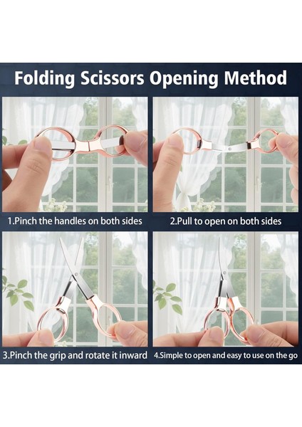 3 Parçalı Rozet Scissss 3 Anahtar, Güvenli Katlanabilir Cep Seyahat Küçük Makas, Seyahat, Ofis, El Sanatları B B (Yurt Dışından) indirimleri