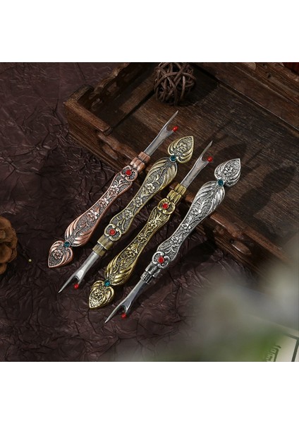 Vintage Iplik Kesici Dikiş Ripper Unters Çapraz Dikiş Dikiş Kolu Iğne Işi Iplik Sökücü Gül Altın (Yurt Dışından) indirimleri