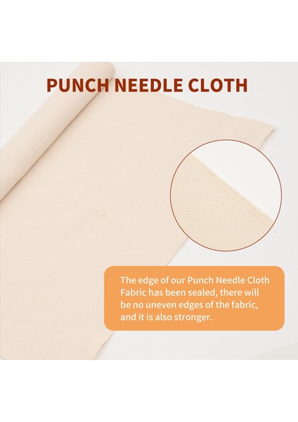 Yumruk Iğne Bezi Kumaş, Yumruk Iğne ve Halı Pul Için Iğne Işi Nakış Kumaşı, 26.4 x 19.6 Inç (Yurt Dışından) fırsatları