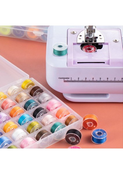 36PCS Dikiş Iplikleri ve Bobinler, Renk Dikiş Iplik Depolama ile Set Plastik Kutu Ev Dikiş Makinesi Polyester (Yurt Dışından) fırsatları