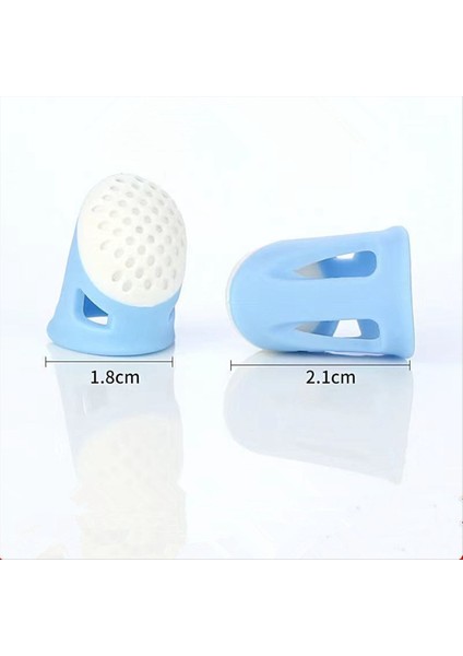 20PCS Dikiş Yüksük Silikon Dikiş Parmak Uçları Kayma Önleyici Parmak Kapağı Oyuk Koruyucu Kollu Dıy El Dikiş Aletleri (Yurt Dışından) fiyatları