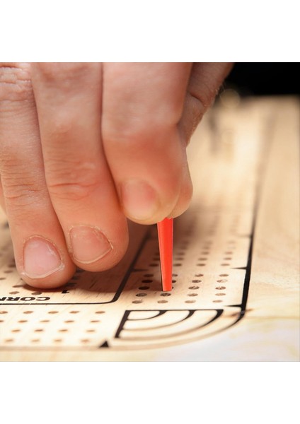 105PCS Cribbage Board Mandalları, Konik Tasarım Cribbage Mandalları 1/8 Inç Delikli Cribbage Pimleri Tahtası (3 Renk) (Yurt Dışından) fırsatları