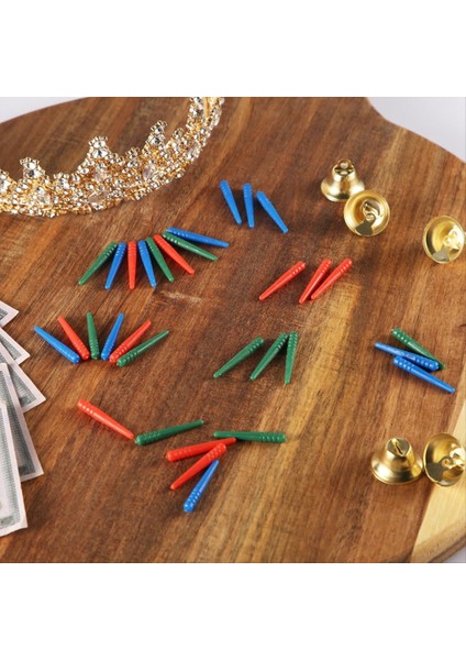 105PCS Cribbage Board Mandalları, Konik Tasarım Cribbage Mandalları 1/8 Inç Delikli Cribbage Pimleri Tahtası (3 Renk) (Yurt Dışından) indirimleri