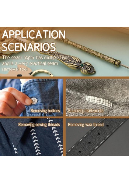 Vintage Dikiş Rippers, Diş Ripper, Dikiş Iğnesi Için Metal Dikiş Rippers Iş El Dikiş Örgü Araç (Yurt Dışından) indirimleri
