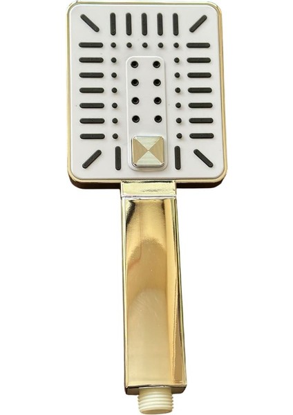 Tuşlu Çok Fonksiyonlu Kare Lüks Duş Başlığı – Ayarlanabilir Su Akışı & Şık Tasarım