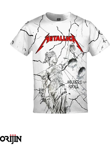 Tshirt Metallica And Justice For All - M