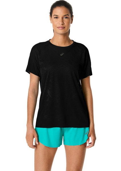 Metarun Ss Top Kadın Siyah Tshirt 2012D223-001