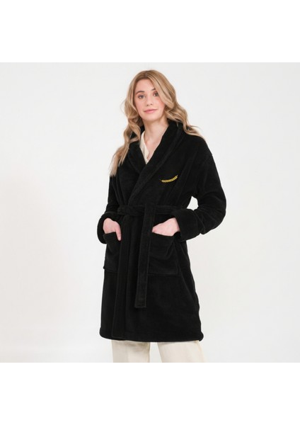 Kadın Welsoft Şal Yaka Polar Sabahlık fiyatları