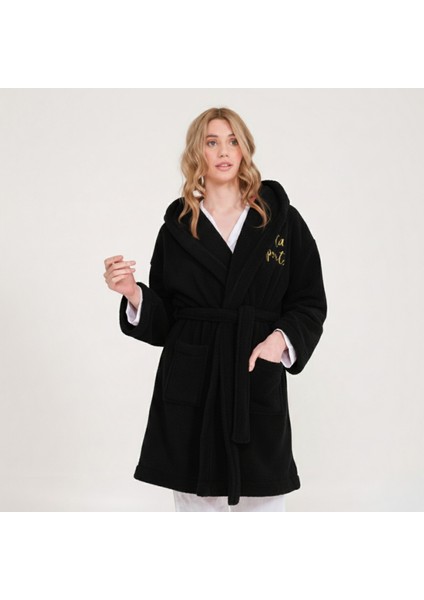 Welsoft Kapüşonlu Peluş Kadın Sabahlık fırsatları