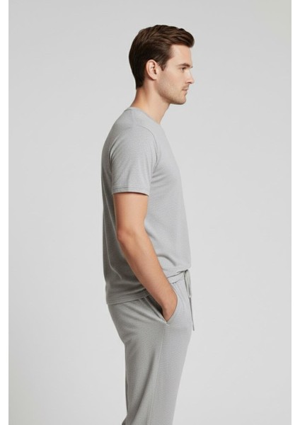 Erkek Kısa Kollu Basic Esnek Likralı Viskoz T-Shirt MAN01 modelleri