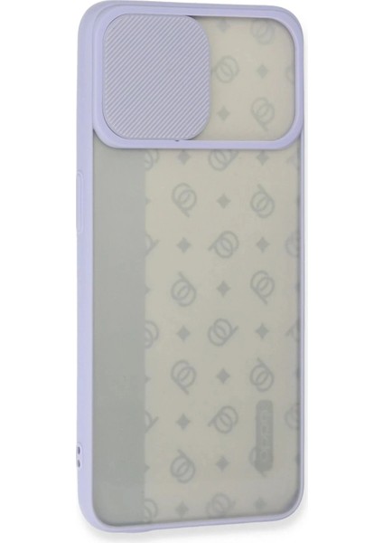 Oppo Reno 4 Lite Kılıf Palm Buzlu Kamera Sürgülü Silikon - Lila fiyatları