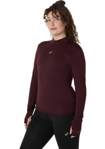 Road Winter Seamless Ls Top Kadın Bordo Tshirt 2012D277-600 modelleri