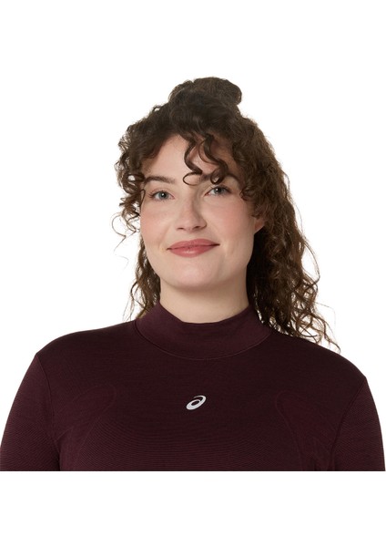Road Winter Seamless Ls Top Kadın Bordo Tshirt 2012D277-600 indirimleri