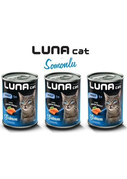 Cat Somonlu Kedi Konserve 3lü