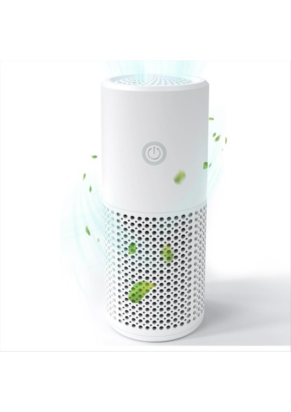 Mini Taşınabilir Hava Temizleyici, Ev Için Hepa Hava Temizleyici, Sessizlik ve Ev Yapımı Aromaterapi ile Ev Yatak Odası Ofis Arabası Için (Yurt Dışından)