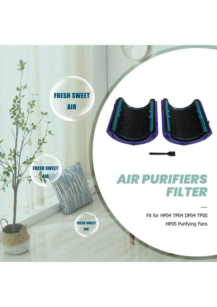 Dyson Air Sprifiers Filtresi Için Değiştirmeler, HP04 TP04 DP04 TP05 HP05 Arıtma Fanları Mühürlü Saf Soğuk Hava Arıtma (Yurt Dışından) indirimleri