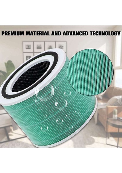 Levoit Core 300 ve Core 300S Hava Filtresi Için Yedek Filtre, Parça Çekirdeği 300-RF-TX, Yeşil ile Karşılaştırıldığında (Yurt Dışından) modelleri