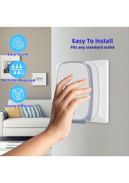 Iyonizer Hava Temizleyici, Hava Ionizer Fiş, Ev Için Hava Iyonlaştırıcılar, Yatak Odası Oturma Odası Bodrum Spor Salonu Bizim Fiş (Yurt Dışından) fırsatları