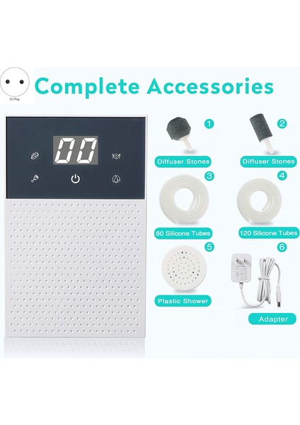 Taşınabilir Ozon Jeneratörü 600MG/S Ozon Makinesi Ozon Suyu, Meyve, Sebze, Et, Vb. Temizlik Için Uygun (Yurt Dışından) indirimleri