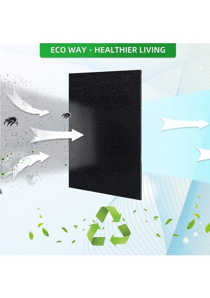 4 Aktif Karbon Ön Filtreler Honeywell Air Firicer Hpa 300/ Ön Filter A/ Hrf-Ap1, 4pcs Için Yedek (Yurt Dışından) fırsatları