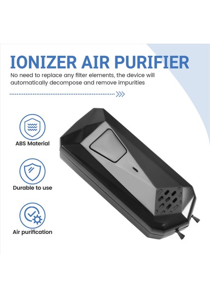 Plug-In Hava Temizleyici, Mini Taşınabilir Hava Temizleyici, Iyon Jeneratör Hava Temizleyici Evcil Hayvan Yatak Odası Için Uygun Siyah Abd Fişi (Yurt Dışından) indirimleri