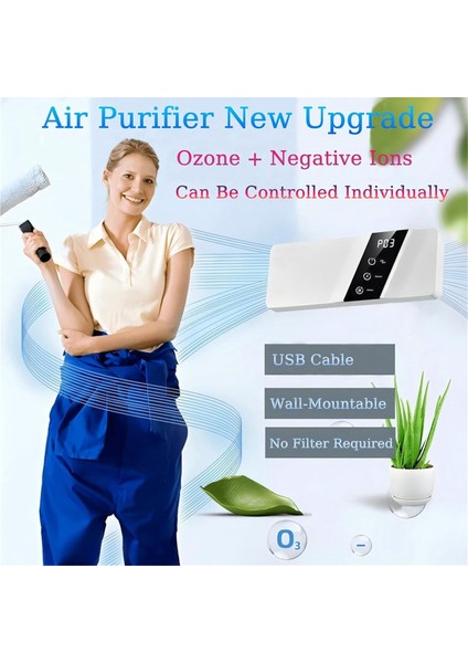 Ev Kedi Çöp Deodorizer Için Hava Temizleyicileri, Ev Evcil Hayvanları Yatak Odası Tuvalet Mutfak Eu Fiş Için Hava Iyonizer Saflaştırıcılar Tapa (Yurt Dışından) indirimleri