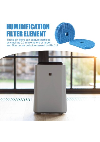 KC-JH50T-W KC-JH60T-W KC-JH70T-W Için Uygun Keskin FZ-G60MFE Nemlendirici Filtre Değiştirilmesi Için 3pcs (Yurt Dışından) indirimleri