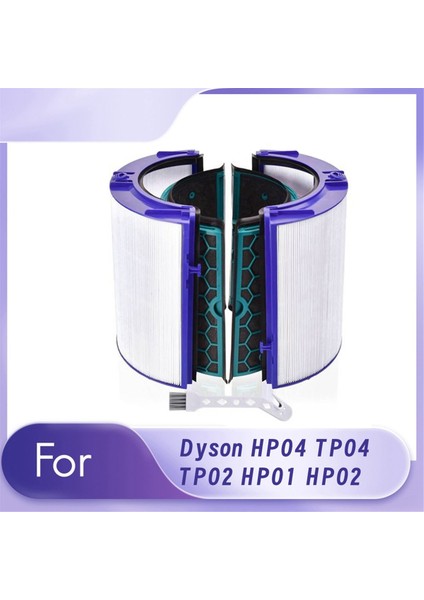 Dyson HP04 TP04 TP02 HP01 HP02 Hava Aracıcı Aktif Hepa Karbon Filtresi Için Hepa Filtresi ve Aktif Karbon Filtresi (Yurt Dışından)