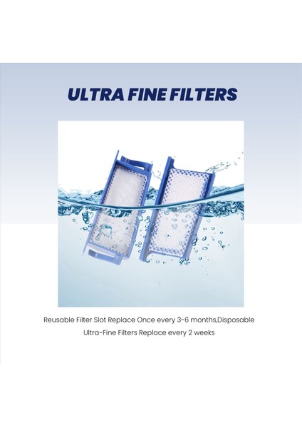 Philips Respironics Için Yedek Cpap Filtreleri Dreamstation 6 Yeniden Kullanılabilir Filtre Yuvası + 6 Tek Kullanımlık Ultra Fin Filtreler (Yurt Dışından) indirimleri