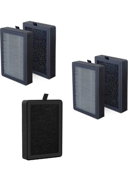 5pcs Levoıt LV-H128-RF Için Hava Temizleme Değiştirme 3-1 Arada H13 True Hepa Aktif Karbon Filtresi 3-Stace Filtrasyon (Yurt Dışından)