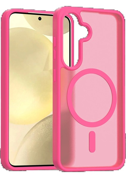 Samsung Galaxy A26 Jota Magsafe Kapak - Rose