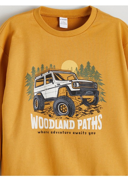 Lcw Yeni Sezon Bisiklet Yaka Erkek Çocuk Sweatshirt ve Eşofman Alt modelleri