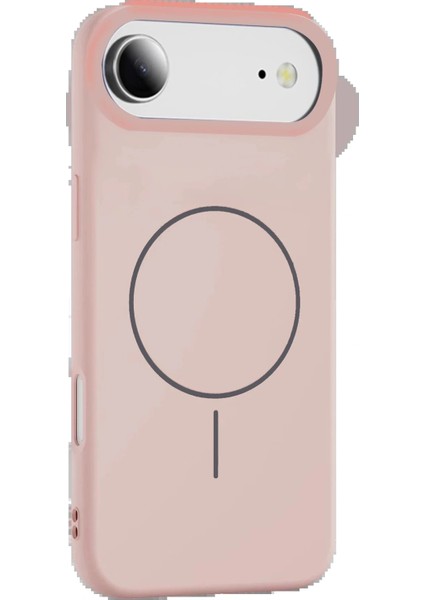 Apple iPhone 17 Air Jully Magsafe Kapak - Pudra