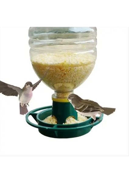Açık Kuş Besleyici Otomatik Asma Plastik Yem Kabası Papağıcı Güvercin Pet Kapalı Şişe Ağız Docking 1 Pcs (Yurt Dışından) modelleri