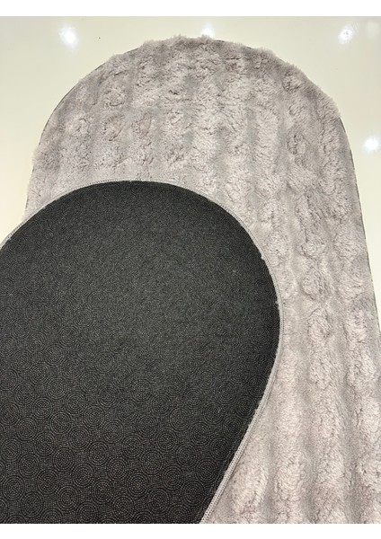 Vizon,oval,60 X100 Cm,modern,kaymaz Jel Taban,tavşan Tüyü, Kabartmalı Klozet Takımı fiyatları