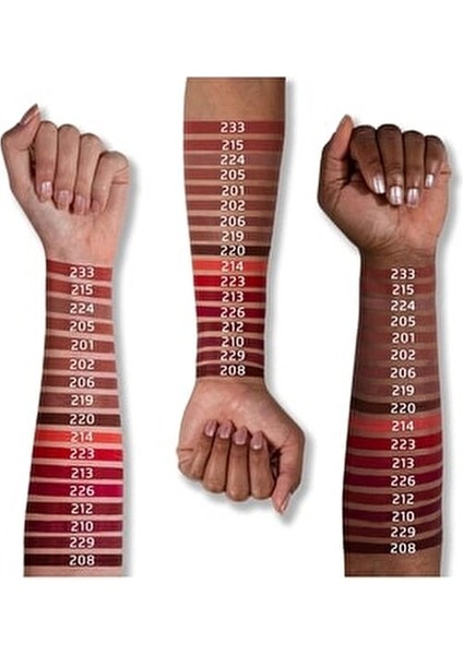 Dudak Kalemi No: 219 Yumuşak ve Pürüzsüz Doku