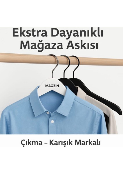 Plastik Dolap Askısı (15 Adet) Çıkma Karışık Mağaza 1. Sınıf Kalite fiyatları