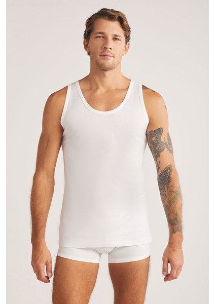 Henry Erkek Kalın Askılı %100 Pamuk 2'li Basic Atlet fiyatları