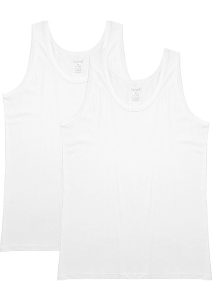 Henry Erkek Kalın Askılı %100 Pamuk 2'li Basic Atlet indirimleri