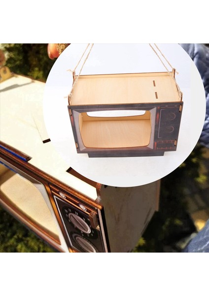 Kuş Besleyici Vahşi Kuş Gözlemci Sızdırmaz Kuş Besleyici Tv Diy Kuş Su Konteyneri Açık (Yurt Dışından) indirimleri