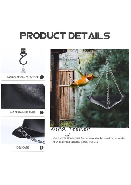 Kuş Besleyici Kuş Besleyici Tepsisi Asılı Kuş Su Tepsisi Bahçe Kuş Besleyici Açık Veranda Asılı Kuş Besleyici Kırmızı (Yurt Dışından) modelleri