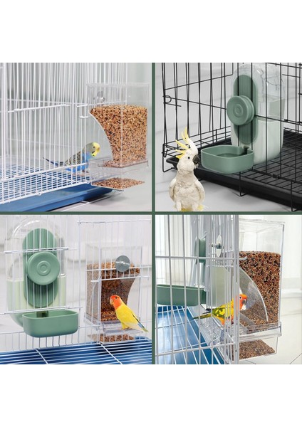 Dağınık Kuş Besleyici ve Su Dağıtıcı Seti - Otomatik Besleme ve Hidrasyon, Papağanlar Için Parkeet Kafes Aksesuarları (Yurt Dışından) modelleri