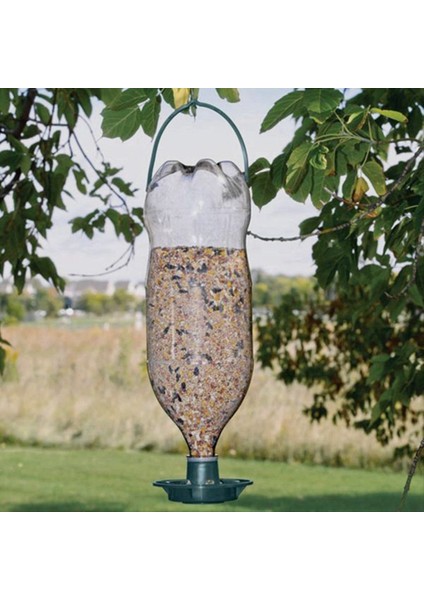 Açık Kuş Besleyici Otomatik Asma Plastik Yem Kabası Papağıcı Güvercin Pet Kapalı Şişe Ağız Docking 2 Pcs (Yurt Dışından) fırsatları