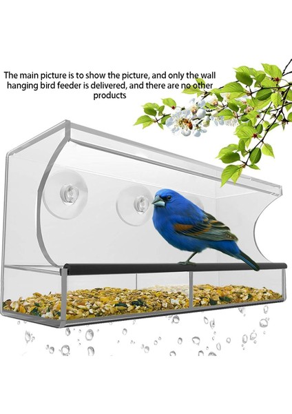 Pencere Kuş Besleyici, Yabani Kuş Besleyici, Şeffaf Pencere Kuş Besleyici, Zarif Kuş Gözlemciliği Si (Yurt Dışından) fiyatları