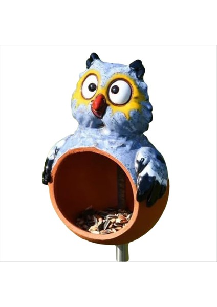 Bahçe Bahçeleri - Kuş Besleyiciler, Açık Kuş Besleyicileri, Hayvan Reçine Heykel Kuş Besleyicileri, Bahçe Yard Dekorasyon Leri A (Yurt Dışından)