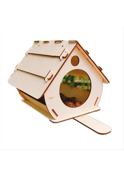 Levrek Kuş Besleyici Evli Kuş Yuvası Kuş Yuvası Açık Bahçe Avlu Dekorasyonu Için Uygun (Yurt Dışından)