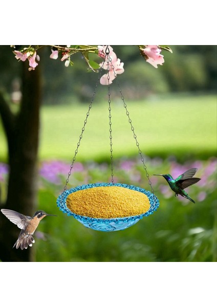 Kuş Çiçek Şeklinde Asılı Kuş Besleyici Kuş Bahçe Açık Hava Dış Mekan, Yard Çiftliği Malzemeleri, Sinek Kuş Besleyici Malzemeleri C (Yurt Dışından) modelleri